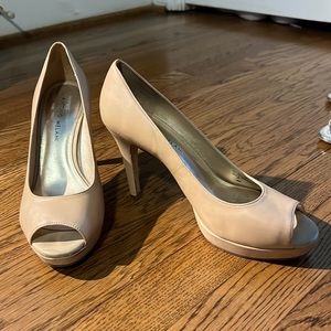 Nude Heels with Open Toe by Antonio Melani